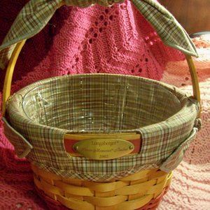 Longaberger 2002 Woven Memories Basket